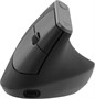 Мышь беспроводная Logitech MX Vertical, Bluetooth/Радио, вертикальная, оптическая, USB, 4000dpi, черный [910-005451] 2056280