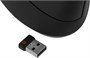 Мышь беспроводная Logitech MX Vertical, Bluetooth/Радио, вертикальная, оптическая, USB, 4000dpi, черный [910-005451] 2056280