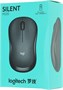 Мышь беспроводная Logitech Silent M220, радио, оптическая, USB, 1000dpi, темно-серый и черный [910-004895] 1964258