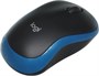 Мышь беспроводная Logitech M185, радио, оптическая, USB, 1000dpi, черный и синий [910-002632] 1891713