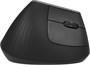 Мышь беспроводная Logitech MX Vertical, Bluetooth/Радио, вертикальная, оптическая, USB, 4000dpi, черный и серебристый [910-005449] 1980396