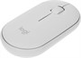 Мышь беспроводная Logitech Pebble M350, Bluetooth/Радио, оптическая, USB, 1000dpi, белый [910-005541] 1892789