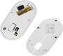 Мышь беспроводная Logitech Pebble M350, Bluetooth/Радио, оптическая, USB, 1000dpi, белый [910-005541] 1892789