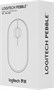 Мышь беспроводная Logitech Pebble M350, Bluetooth/Радио, оптическая, USB, 1000dpi, белый [910-005541] 1892789