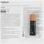 Мышь беспроводная Logitech M650 Large, Bluetooth/Радио, оптическая, USB, 4000dpi, графитовый [910-006247] 1987922