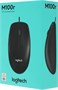 Мышь проводная Logitech M100r, оптическая, USB, 1000dpi, черный [910-006765] 1826270