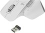 Мышь беспроводная Logitech MX Master 3S, Bluetooth/Радио, оптическая, USB, 8000dpi, светло-серый [910-006566] 2026237