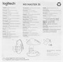 Мышь беспроводная Logitech MX Master 3S, Bluetooth/Радио, оптическая, USB, 8000dpi, светло-серый [910-006566] 2026237