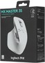 Мышь беспроводная Logitech MX Master 3S, Bluetooth/Радио, оптическая, USB, 8000dpi, светло-серый [910-006566] 2026237
