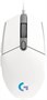 Мышь проводная Logitech G102 LightSync, игровая, оптическая, USB, 8000dpi, белый [910-005809] 1891709