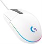 Мышь проводная Logitech G102 LightSync, игровая, оптическая, USB, 8000dpi, белый [910-005809] 1891709