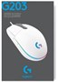 Мышь проводная Logitech G102 LightSync, игровая, оптическая, USB, 8000dpi, белый [910-005809] 1891709