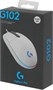 Мышь проводная Logitech G102 LightSync, игровая, оптическая, USB, 8000dpi, белый [910-005809] 1891709