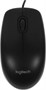 Мышь проводная Logitech M90, оптическая, USB, 1000dpi, черный [910-001795] 1826274
