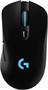 Мышь беспроводная Logitech G703 LightSpeed, игровая, радио, оптическая, USB, 25600dpi, черный [910-005644] 1892787