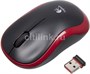 Мышь беспроводная Logitech M185, радио, оптическая, USB, 1000dpi, черный и красный [910-002633] 1891714