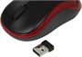 Мышь беспроводная Logitech M185, радио, оптическая, USB, 1000dpi, черный и красный [910-002633] 1891714