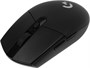 Мышь беспроводная Logitech G304 Lightspeed, игровая, радио, оптическая, USB, 12000dpi, черный [910-005284] 2004487