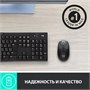 Мышь беспроводная Logitech M190, радио, оптическая, USB, 1000dpi, черный и темно-серый [910-005905/910-005902] 1829462