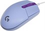 Мышь проводная Logitech G102 LightSync, игровая, оптическая, USB, 8000dpi, сиреневый [910-005857] 1972171