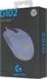 Мышь проводная Logitech G102 LightSync, игровая, оптическая, USB, 8000dpi, сиреневый [910-005857] 1972171
