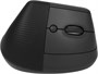 Мышь беспроводная Logitech Lift, Bluetooth/Радио, вертикальная, оптическая, USB, 4000dpi, графитовый [910-006479] 1980397