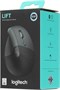 Мышь беспроводная Logitech Lift, Bluetooth/Радио, вертикальная, оптическая, USB, 4000dpi, графитовый [910-006479] 1980397