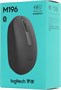 Мышь беспроводная Logitech M196, Bluetooth, оптическая, 1000dpi, графитовый [910-007315] 2043964