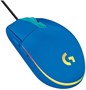 Мышь проводная Logitech G102 LightSync, игровая, оптическая, USB, 8000dpi, синий [910-005810] 1972168