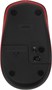 Мышь беспроводная Logitech M190, радио, оптическая, USB, 1000dpi, черный и красный [910-005908] 1929303