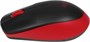 Мышь беспроводная Logitech M190, радио, оптическая, USB, 1000dpi, черный и красный [910-005908] 1929303