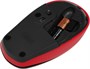Мышь беспроводная Logitech M190, радио, оптическая, USB, 1000dpi, черный и красный [910-005908] 1929303