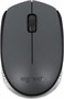 Мышь беспроводная Logitech M170, радио, оптическая, USB, 1000dpi, серый и черный [910-004642] 1854901