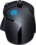 Мышь проводная Logitech Hyperion Fury G402, игровая, оптическая, USB, 4000dpi, черный [910-004070] 1987923