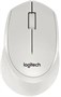 Мышь беспроводная Logitech M330 Silent Plus, радио, оптическая, USB, 1000dpi, белый [910-004926] 1972290