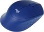 Мышь беспроводная Logitech M330 Silent Plus, радио, оптическая, USB, 1000dpi, синий [910-004925] 1995960