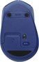 Мышь беспроводная Logitech M330 Silent Plus, радио, оптическая, USB, 1000dpi, синий [910-004925] 1995960
