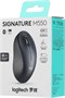 Мышь беспроводная Logitech M550, Bluetooth/Радио, оптическая, USB, 4000dpi, темно-серый и серый [910-007446] 2078297