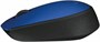 Мышь беспроводная Logitech M171, радио, оптическая, USB, 1000dpi, синий и черный [910-004640] 358198