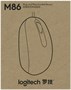 Мышь проводная Logitech M86, оптическая, USB, 8000dpi, черный [910-007661] 2167809