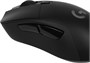 Мышь беспроводная Logitech G703 LightSpeed, игровая, радио, оптическая, USB, 25600dpi, черный [910-005642] 2173077