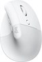 Мышь беспроводная Logitech Lift, Bluetooth/Радио, вертикальная, оптическая, USB, 4000dpi, белый [910-006480] 2183935