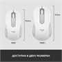 Мышь беспроводная Logitech M650, Bluetooth/Радио, оптическая, USB, 4000dpi, белый [910-006255] 1739123
