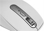 Мышь беспроводная Logitech MX Anywhere 3S, Bluetooth/Радио, оптическая, USB, USB-C, 8000dpi, светло-серый [910-006939] 2068685