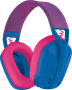 Bluetooth-гарнитура Logitech G435, цвет голубой/розовый 1060036909
