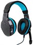 Наушники Oklick HS-L400G ZEUS, цвет голубой/черный 393118920