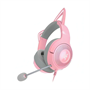 Гарнитура Razer Kraken Kitty V2, цвет розовый/серый 477555478