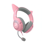 Гарнитура Razer Kraken Kitty V2, цвет розовый/серый 477555478