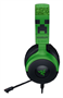 Гарнитура Razer Kraken V4 X, Minecraft Edition, цвет зеленый/черный 2115248222