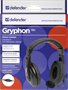 Гарнитура Defender Gryphon 750, цвет черный 296834722